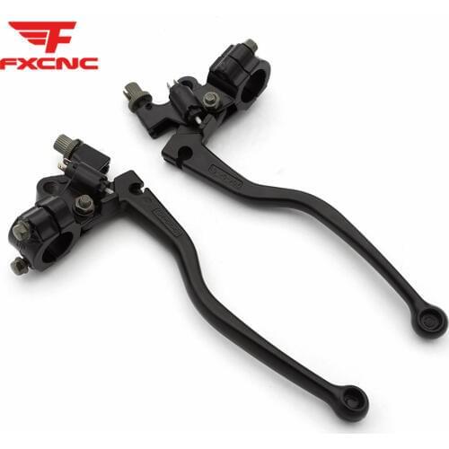 7/8" 22mm For Universal Handlebar Aluminum Motorcycle Brake Clutch Lever Motorbike Pit Dirt ATV Sccoter For Yamaha Honda Suzuki