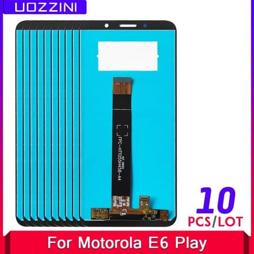 10 Pcs/Lots 5.5" New LCD For Motorola Moto E6 Play XT2029 XT2029-1 LCD Display Touch Screen Digitizer Assembly For E6play Screen