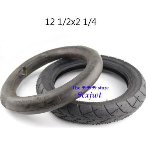 12 Inch tube Tire12 1/2 X 2 1/4 Tire and inner tyre fits Many Gas Electric Scooters and e-Bike
