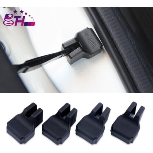 4Pcs Car Waterproof Rust-proof Door Limiting Stopper Cover Sticker For Mazda mazda 2 mazda 3 mazda 6 Car Accessories