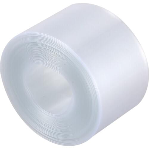 5M 29.5MM Φ18.5MM PVC Heat Shrink Tubing Wrap For Li-ion 18650 18500 Battery Transparent