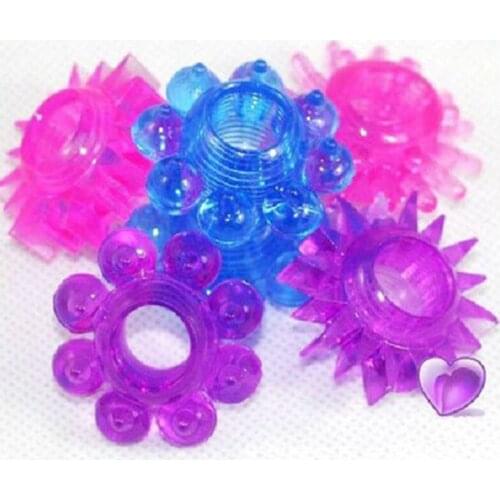 5Pcs Penis Rings Lock Ring Silicone Reusable Sleeve Extension Condom Sex Delay Adult Toys Erotic Toys Dick Condoms for Men
