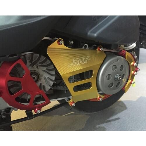 Scooter Accessories CNC Aluminum Transmission Belt Pulley Protective Cover Guard Protection For Yamaha CYGNUS 125 cygnus125