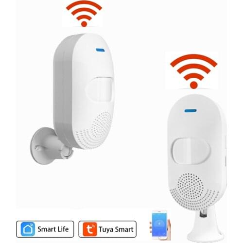 Tuya Wifi PIR Motion Sensor Independent Wireless Infrared Detector Security Burglar Alarm Sensor For Smart Life APP Control