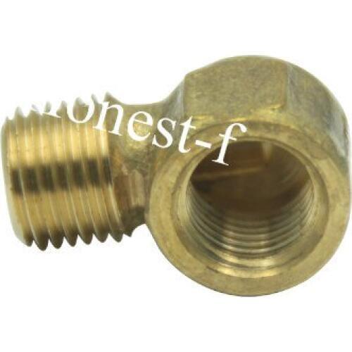 Lead Free Brass Pipe 90 Deg 1/4" NPT Street Elbow Forged Fitting