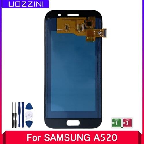 5.2" COPY-OLED/Super AMOLED Lcds for SAMSUNG Galaxy A5 2017 A520 A520F SM-A520F Display Touch Screen Digitizer Repair