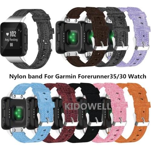 For Garmin Forerunner 35 Watch Band Sport Nylon Wrist Bracelet Strap For Garmin Forerunner 30 Correa Screwdriver Accessories