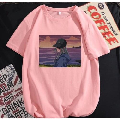 Summer Mens Large Size T-shirt Trendy Top Mens Short Sleeve T-shirt Pure Cotton Loose Round Neck Half Sleeve White T