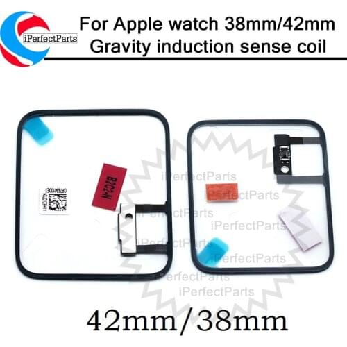 AAA++ Force 3D touch sensor Flex Cable For Apple Watch Series 1 38mm / 42mm Gravity induction sense coil Replacement Parts