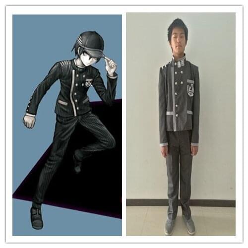Danganronpa V3 Killing Harmony Shuichi Saihara Ultimate Detective Game Cosplay Costume B002