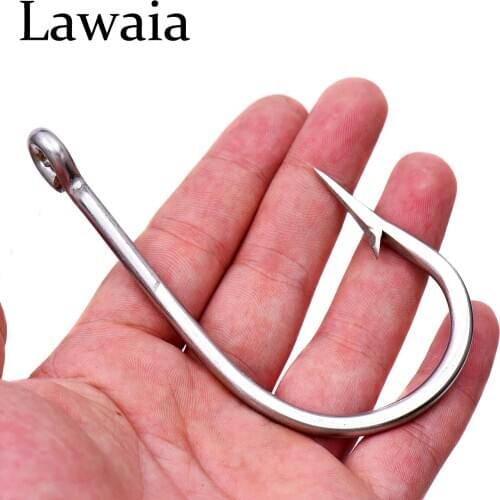 Lawaia Fishing Hook Stainless Steel Oversized Hooks Large Sea Fishing Hook Export Iron Plate Hook Gear New Fishing Products Tool