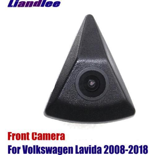 Liandlee AUTO CAM Front View Camera Logo Embedded For Volkswagen VW Lavida 2008-2018 15 ( Not Reverse Rear Parking Camera )