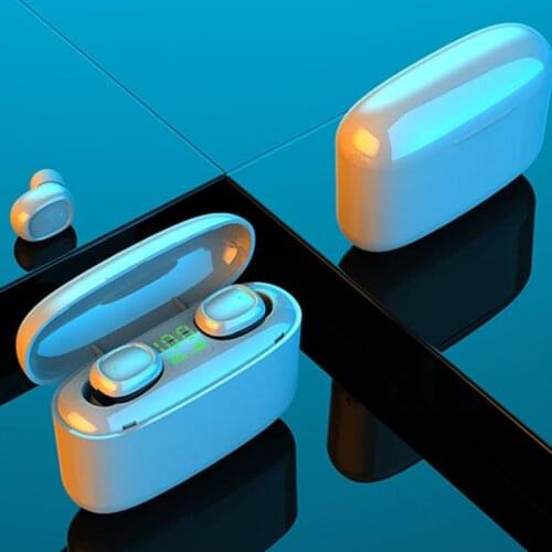 Bluetooth Earbuds 5.0 Wireless Headphone Mini Stereo Headset Wireless In-Ear Touch Control Headphone 3500mAh For Smart Phones