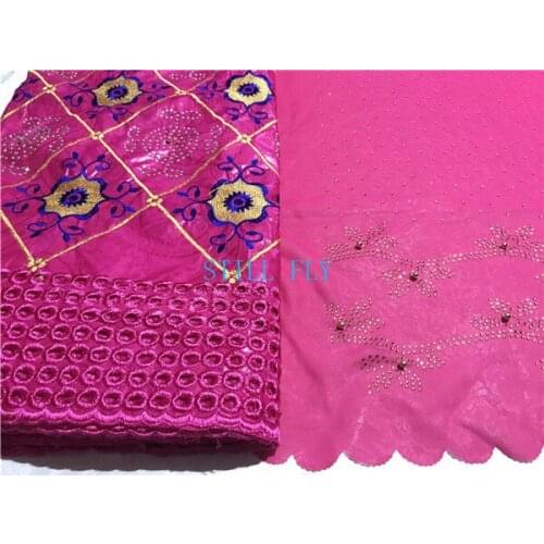 Nigerian women fashion basin riche gerzner african lace material high quality bazin riche fabric 100%cotton 5+2yards/lot