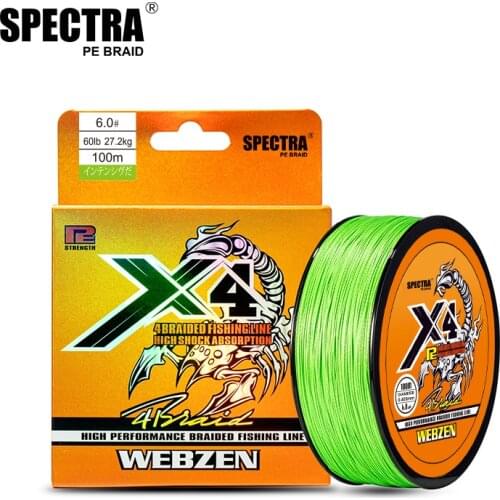 X4 PE Braided Fishing line 100M 300M 4 Strands Multifilament Fishing Wire Carp Fishing Line PE Line 12 15 20 28 35 40 50 60 80LB
