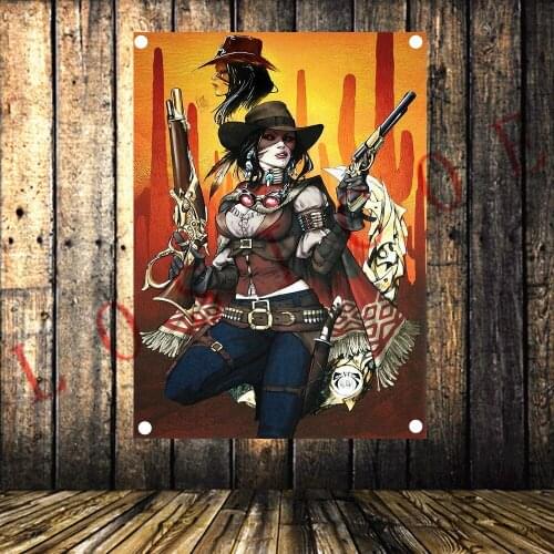 Hard Rock Heavy Metal Music Banners & Flags Tapestry Band Posters HD Canvas Printing Art Tapestry Mural Wall Decoration Gift