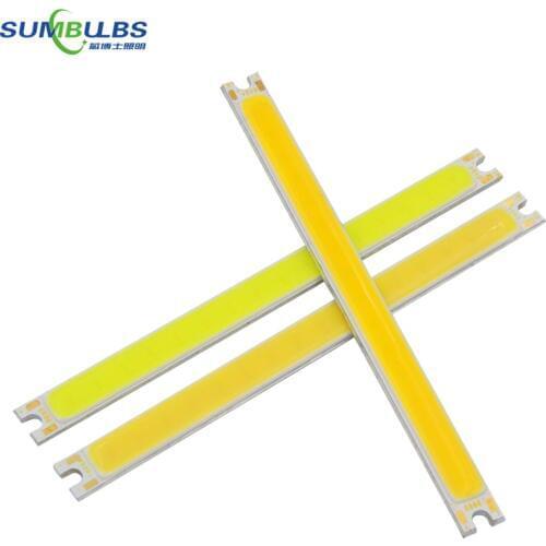 100*8mm 5W Warm/Nature/ Cold White COB LED Strip Chip On Board 500LM Colorful DIY COB Decoration Lights 1008-0404