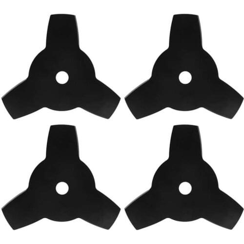 4Pcs 10inch 3T Trimmer Blade Garden Yard Brush Cutter Tool for Lawn Mower Garden Tools Accessories