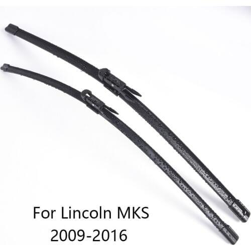 Car Windshield Wiper Blades for Lincoln MKS form 2009 2007 2008 2009 2010 2011 2012 2013 to 2016 Car Windscreen wiper Rubber