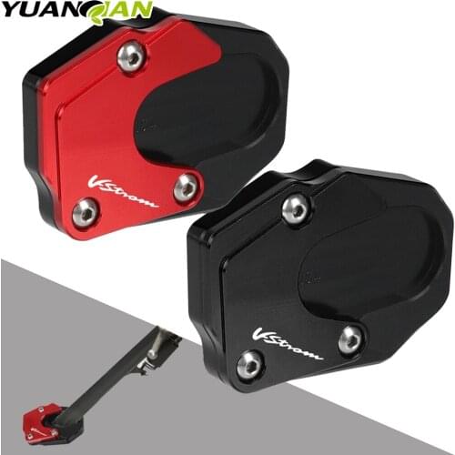 For SUZUKI V-STROM 1000 XT VSTROM 1000XT 2014-2019 Motorcycle Kickstand Support Plate Foot Side Stand Enlarge Extension Pad