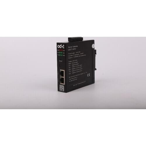 Dual Modbus RTU RS485 to TCP Ethernet protocol converter industrial gateway