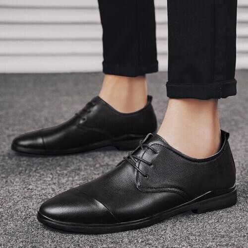 Breathable genuine cuero mens shoes-for-men hombre summer Moccasins zapatillas black formal homme men zapatos mens shoes scarpe