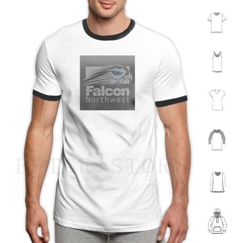 Falcon North West T Shirt Print Cotton Falcon Northwest Gamingcompany