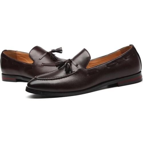 Men Dress Shoes Men Oxfords Fashion Business Dress Men Shoes New Classic Leather Suits Shoeshot Wedding Shoes