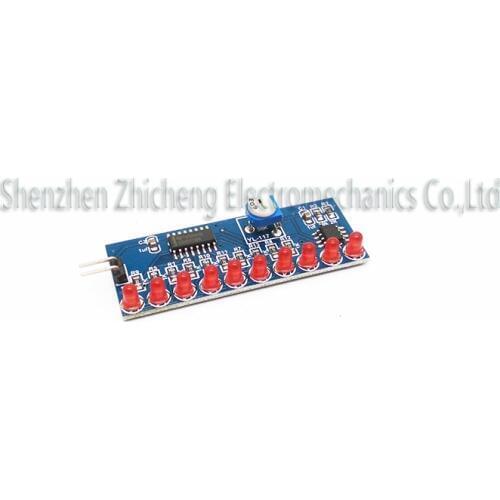 NE555 Light Water + CD4017 Decimal Counting Circuit Module DIY Kits