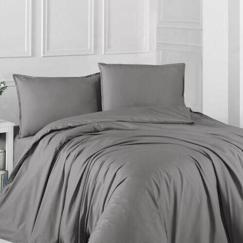 Simple Life Sarev Çift Kişilik Düz Ranforce Nevresim Takımı - Made In Turkey