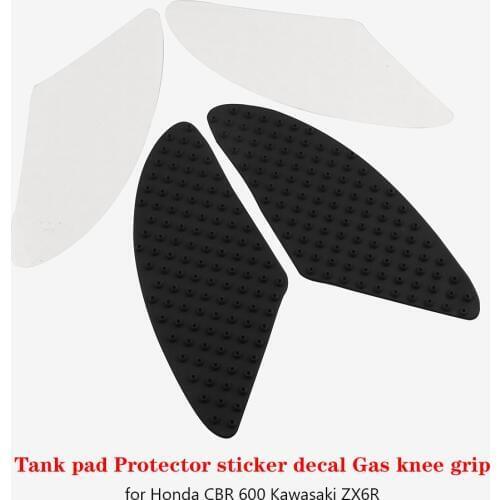 Tank Traction Pad Anti Slip Sticker Motorcycle Side Decal Gas Knee Grip Protector For HONDA CB250 CB900F CB600F HORNET DN-01