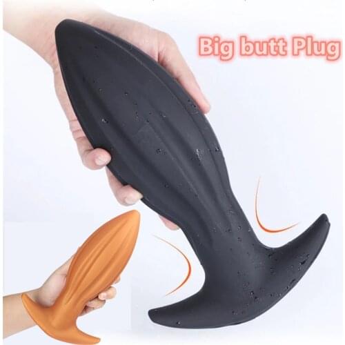 Sex Shop Huge Anal Plug Silicone Big Butt Plugs Vagina Anus Expansion Prostate Massager Erotic Anal Sex Toys For Men Women Gay