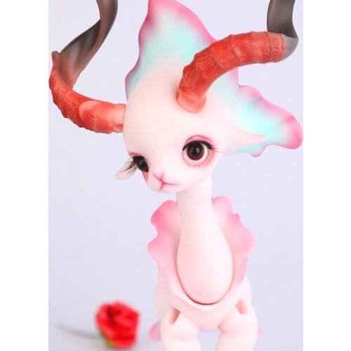 1/6 BJD Doll small pet sheep joint cute pet gift Resin Joint Doll For Baby Girl Birthday Gift random eyes