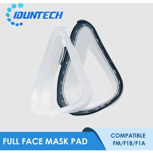 Iduntech CPAP Full Face Mask Pad Cushion For FM F1A F1B Mask Sleep Apnea CPAP Machine CPAP Accessories Headger Silicone Pad