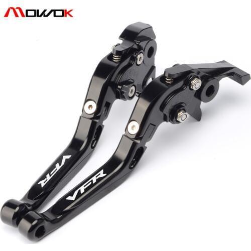 For HONDA VFR800 2002-2017 VFR750 1991-1997 VFR 750 800 Folding Extendable Adjustable CNC Aluminum Brakes Clutch Levers