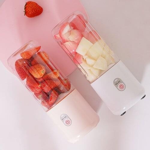 300ml Portable Electric Juicer Blender Auto Wireless USB Charging Juicer Mixer Smoothie Blender Food Processor Juice Extractor
