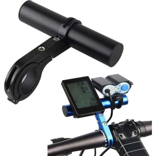 Bike Handlebar Extender Single Handlebar Stem Aluminum Alloy Mount Holder for Bicycle Accessories Speedometer Flashlight Lamp