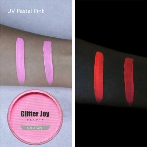 UV Pastel PINK 2020 New 30g/pc Water Based Face Body UV Glow Neon Body Painting in Beauty Makeup