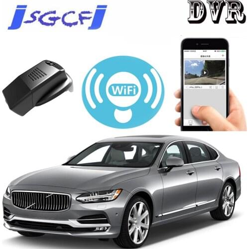 Special Car Road Record WiFi DVR Dash Camera Driving Video Recorder HD Night Vision For Volvo S90 2017~2021