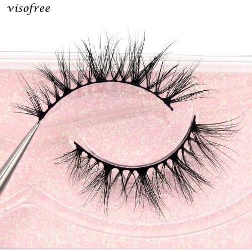 Visofree Eyelashes Natural False Eyelashes Fake Lashes Long Makeup 3D Mink Lashes Extension Eyelash Mink Eyelashes for Beauty