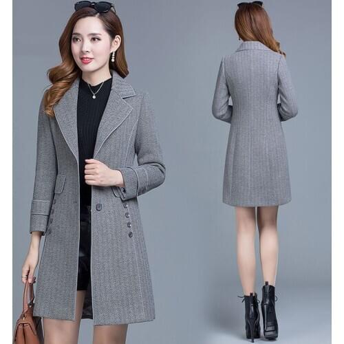 Женские пальто в клетку WMWMNU China At AliExpress