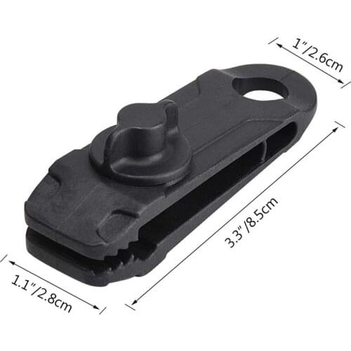 1pc Tarpaulin Clip Tent Clips Buckle Outdoor Camping Tool Durable Awning Tent Accessories Hook Windproof Rope Barb Clip