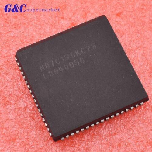 1/5PCS N87C196KC20 PLCC COMMERCIAL/EXPRESS CHMOS MICROCONTROLLER 68PINS diy electronics