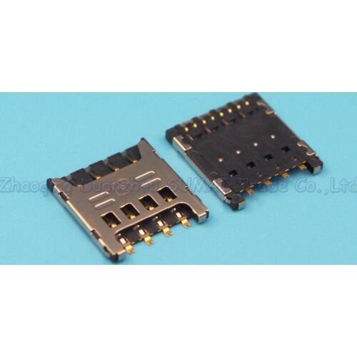 10pcs/lot Sim Card Slot Card holder For Huawei glory 3C play version HOL-T00 Redmi 1S 4G version SIM Card Slot free shipping