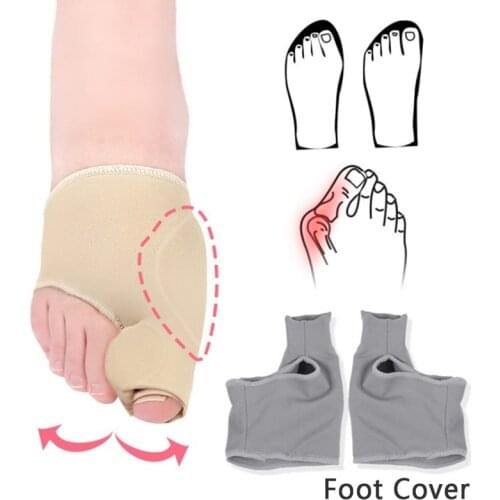 2pcs/pair Comfortable Soft Bunion Protector Toe Straightener Toe Separating Silicone Toe Separators Thumb Feet Care Adjuster