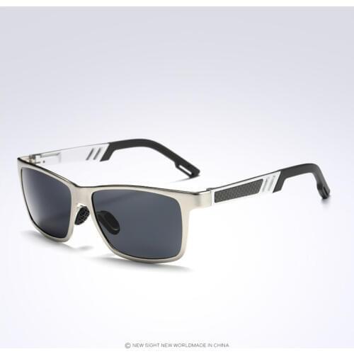 2017 Fashion Square Brand Polarized Sunglasses Mans Top Goggle Hip Hop Gradient Lens Driver Sun Glasses Trendy Designer A6560