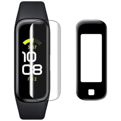 3Pcs TPU Clear OR 3D Curved Protective Film For Sam-sung -Galaxy Fit 2 SM-R220 R2JA