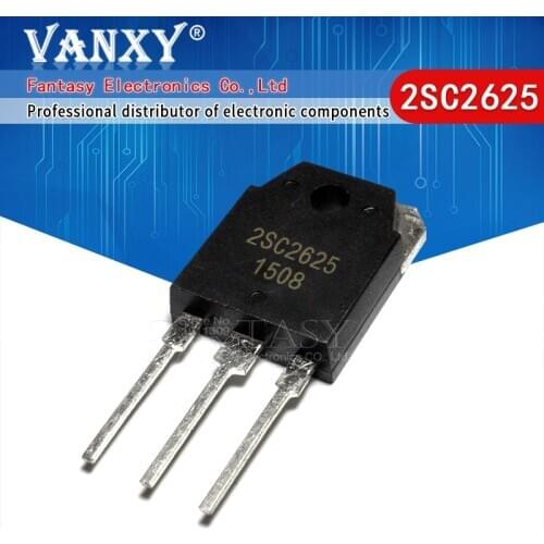 5pcs 2SC2625 TO-3P C2625 TO3P POWER TRANSISTORS(10A,400V,80W) new and original