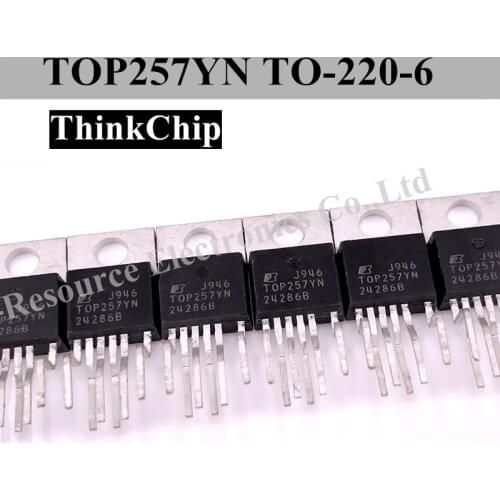 5pcs) TOP257YN TO-220-6 TOP257 TO220 LCD Power Management Chip