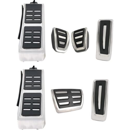 Car Rest Brake Accelerator Clutch Pedal Cover for Audi A4 A4L B8 Avant 8K S4 RS4 A5 S5 RS5 8T Q3 Q5 8R SQ5 A6 A6L S6 4G A7 S7 C7